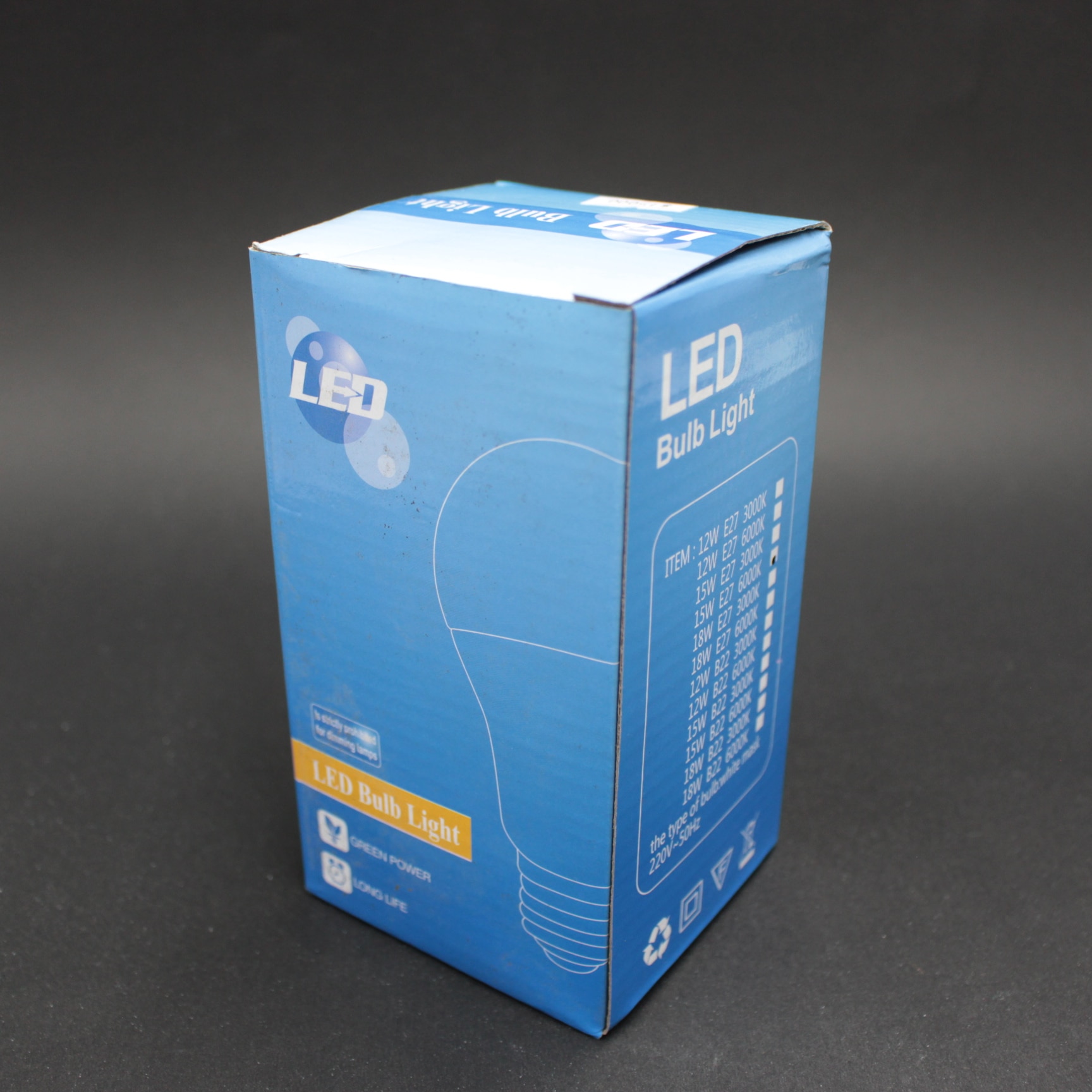 Bombillo led redondo 15W