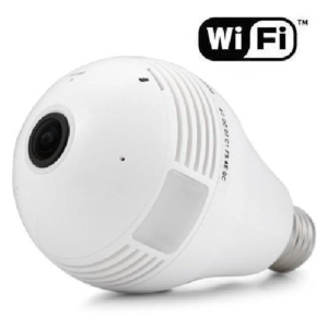 Cámara De Seguridad Bombillo Wifi 360 Gr