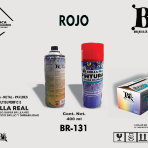 AEROSOL ROJO 400 ML
