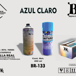 AEROSOL 	AZUL CLARO 400 ML