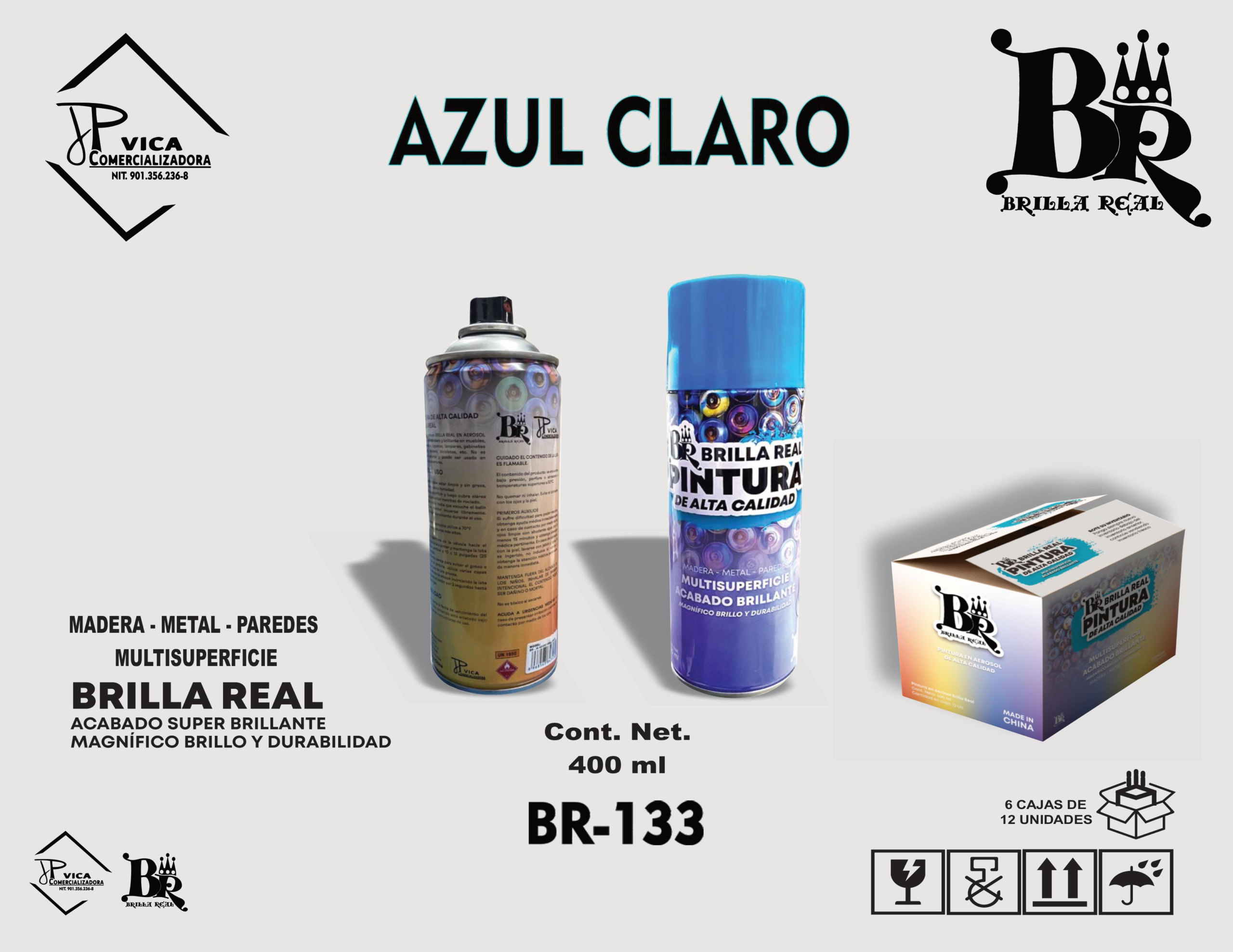 AEROSOL 	AZUL CLARO 400 ML