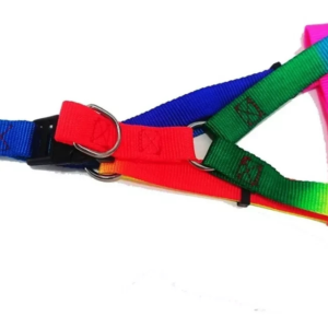 Pechera Con Cuerda Arcoíris Para Macotas
