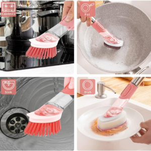Set Cepillos De Limpieza 4 En 1