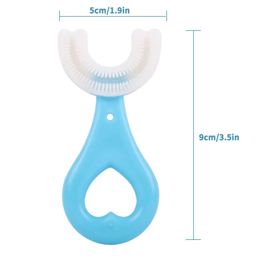CEPILLOS DE DIENTES FORMA U PARA NIÑOS