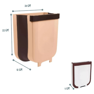 Caneca Basurero Bote Cocina Plegable Pap