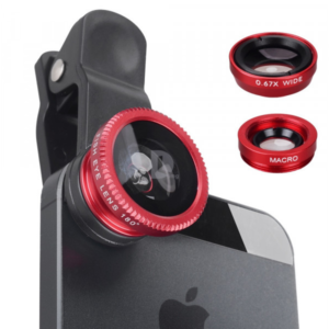 Lente Camara Celular Universal 3 En 1