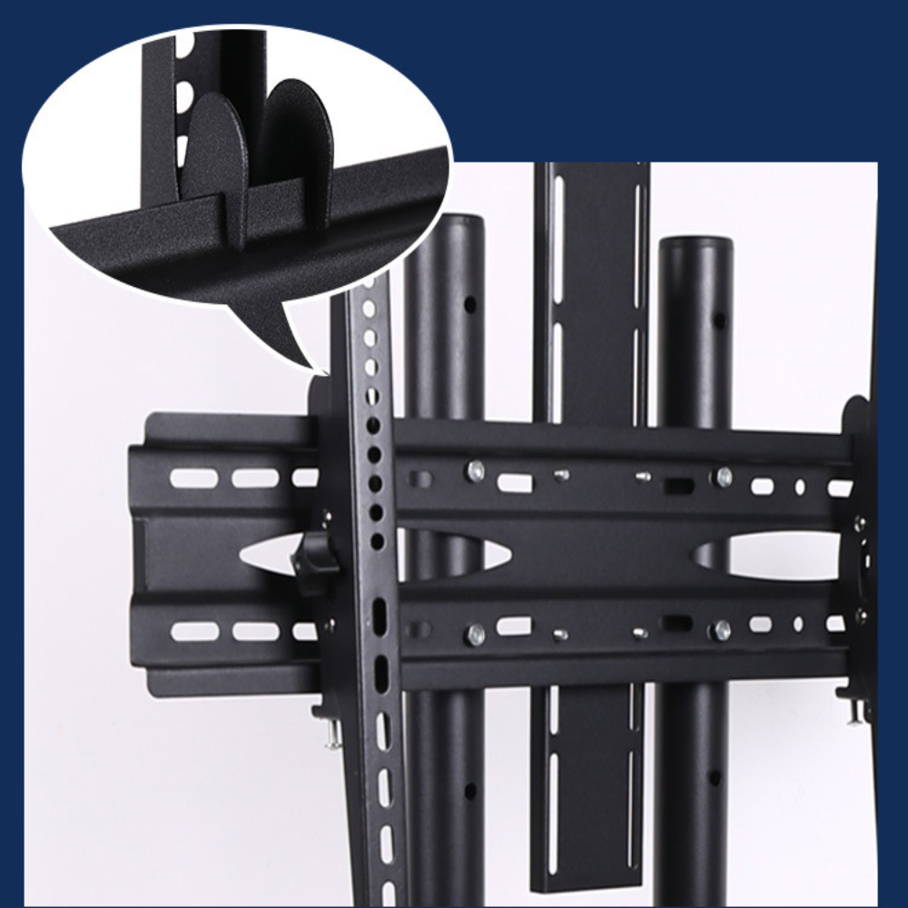 Soporte Para Tv Pedestal Móvil Con Rueda