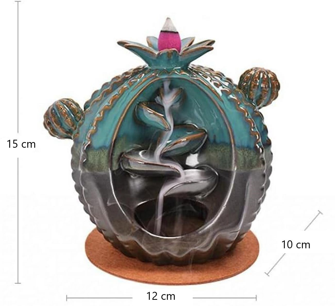 Cactus Quemador Incienso Proteccion 0317 - Imagen 2