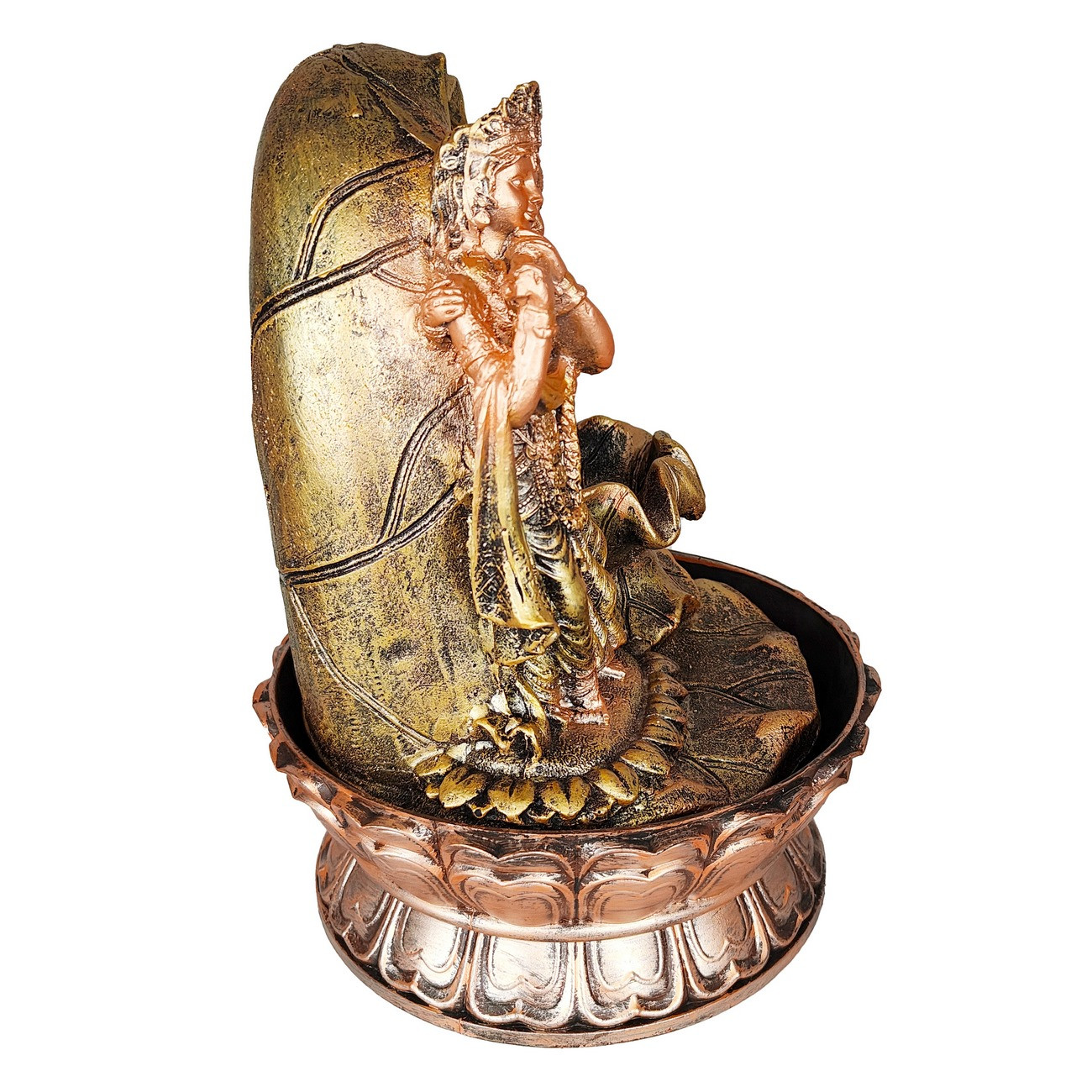 Fuente De Agua Shiva Y Parvati Medi 0353
