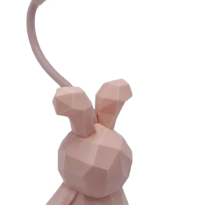LÁMPARA CONEJO HEXAGONAL