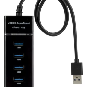 Hub Usb 3.0 4 Puertos Negro