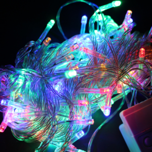 Extensión de luces x 100 Bombillos Mult