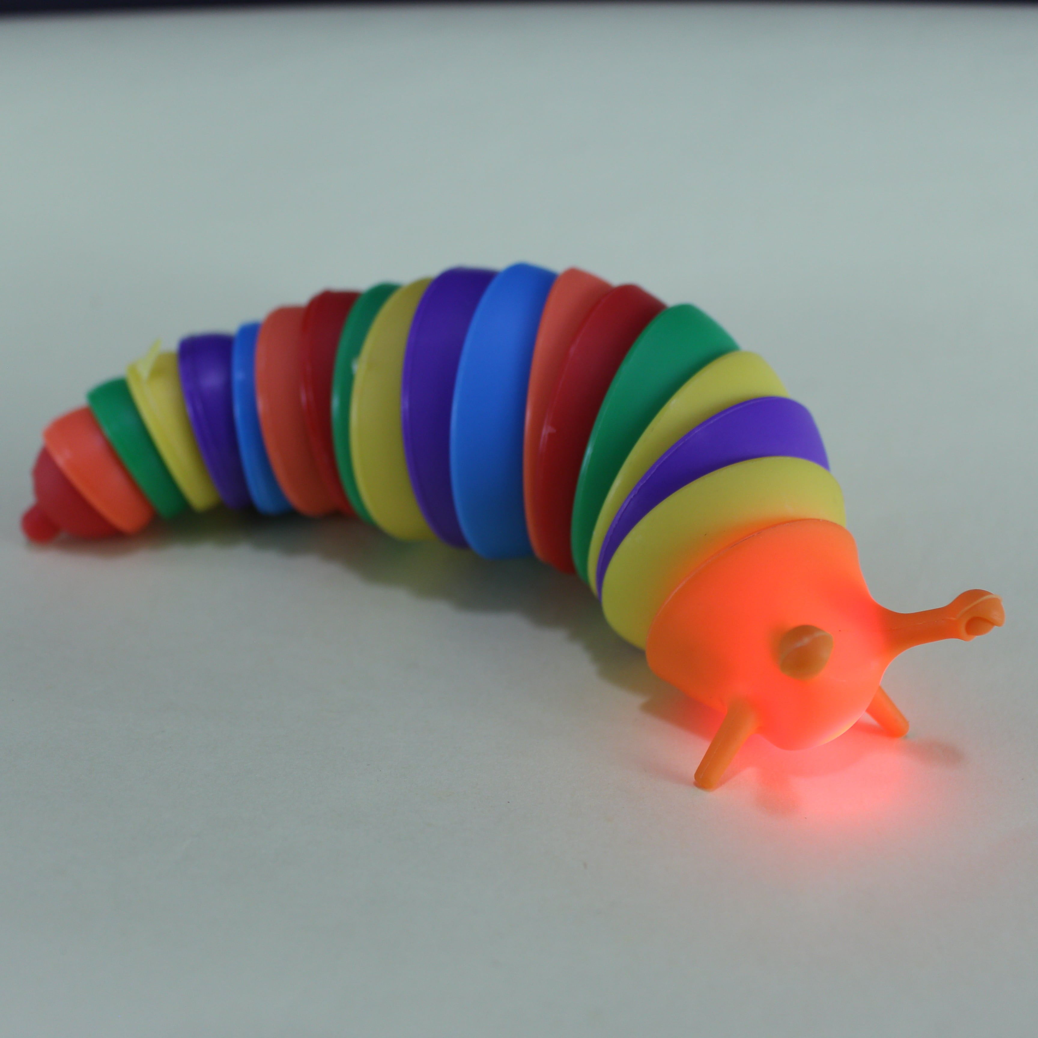 Pop tube en forma de gusano