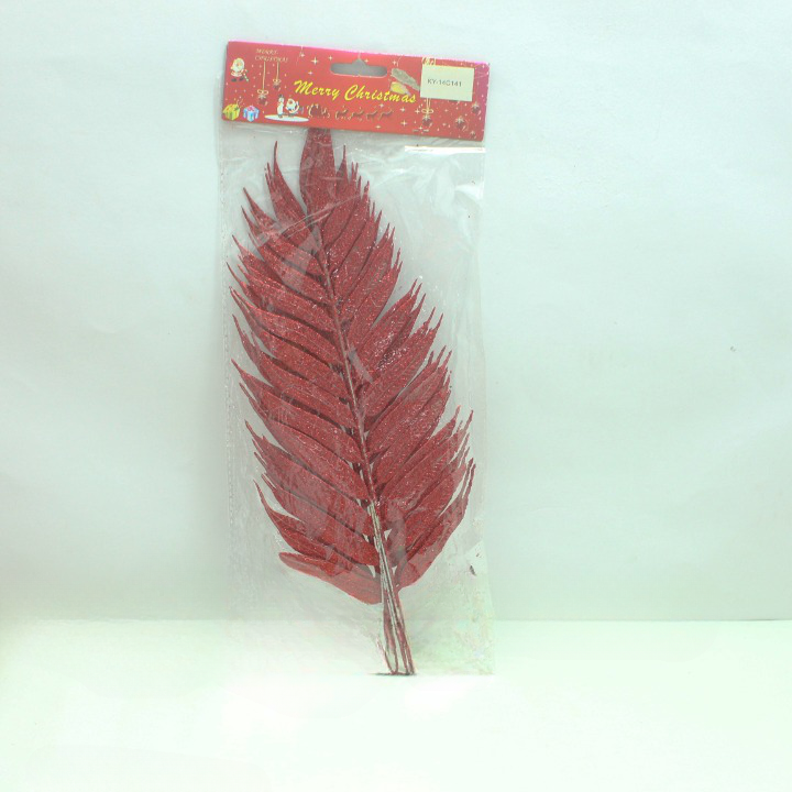 Helecho Rojo artificial escarchado