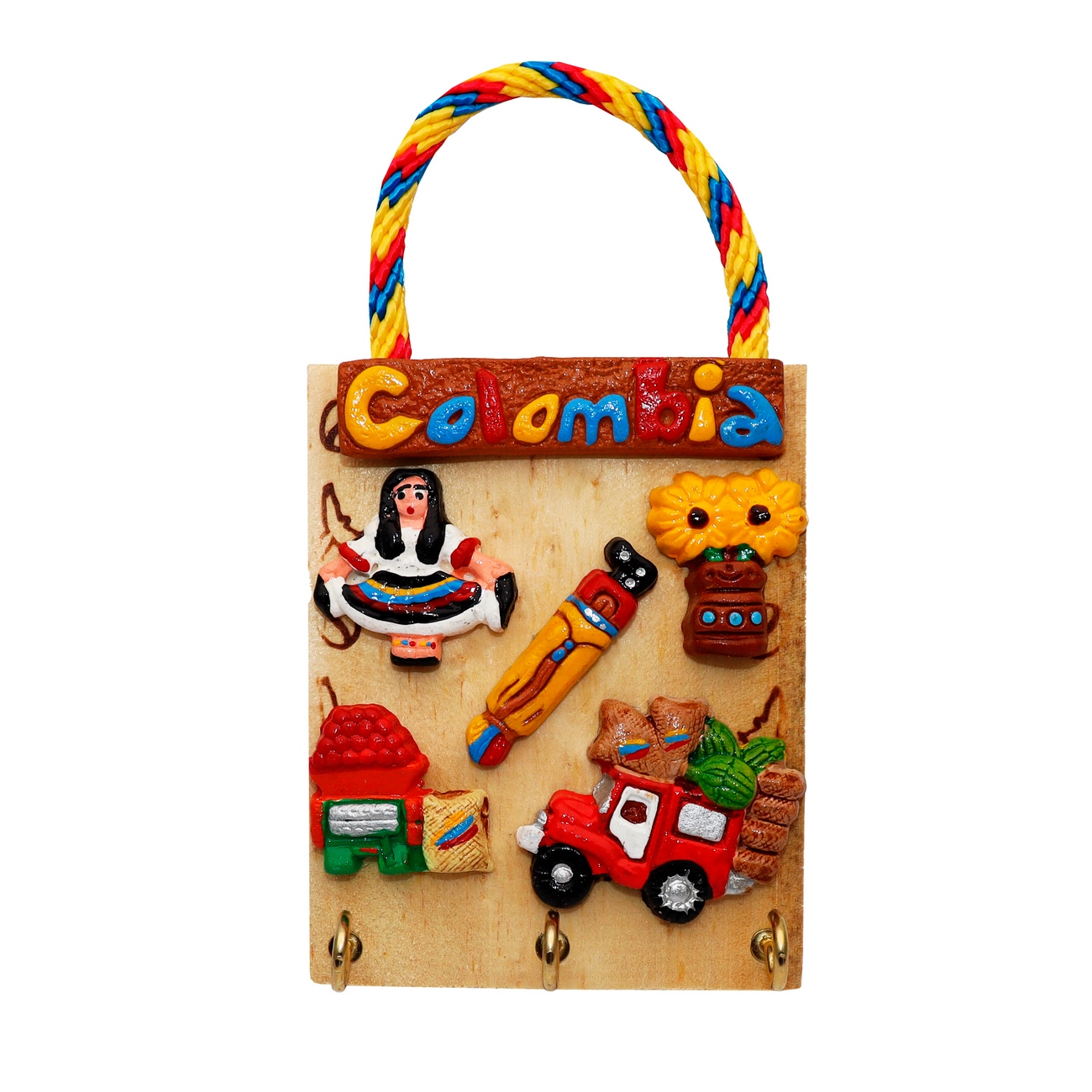 Porta Llaves Artesanía Campesina Chiva