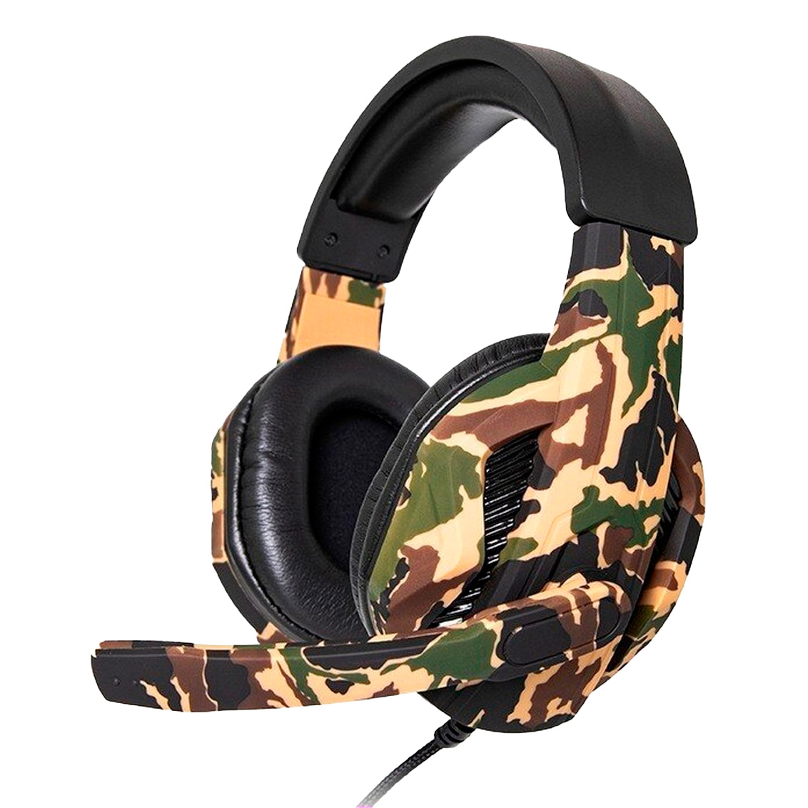 Audifonos Gamer Camuflado Militar GM-135