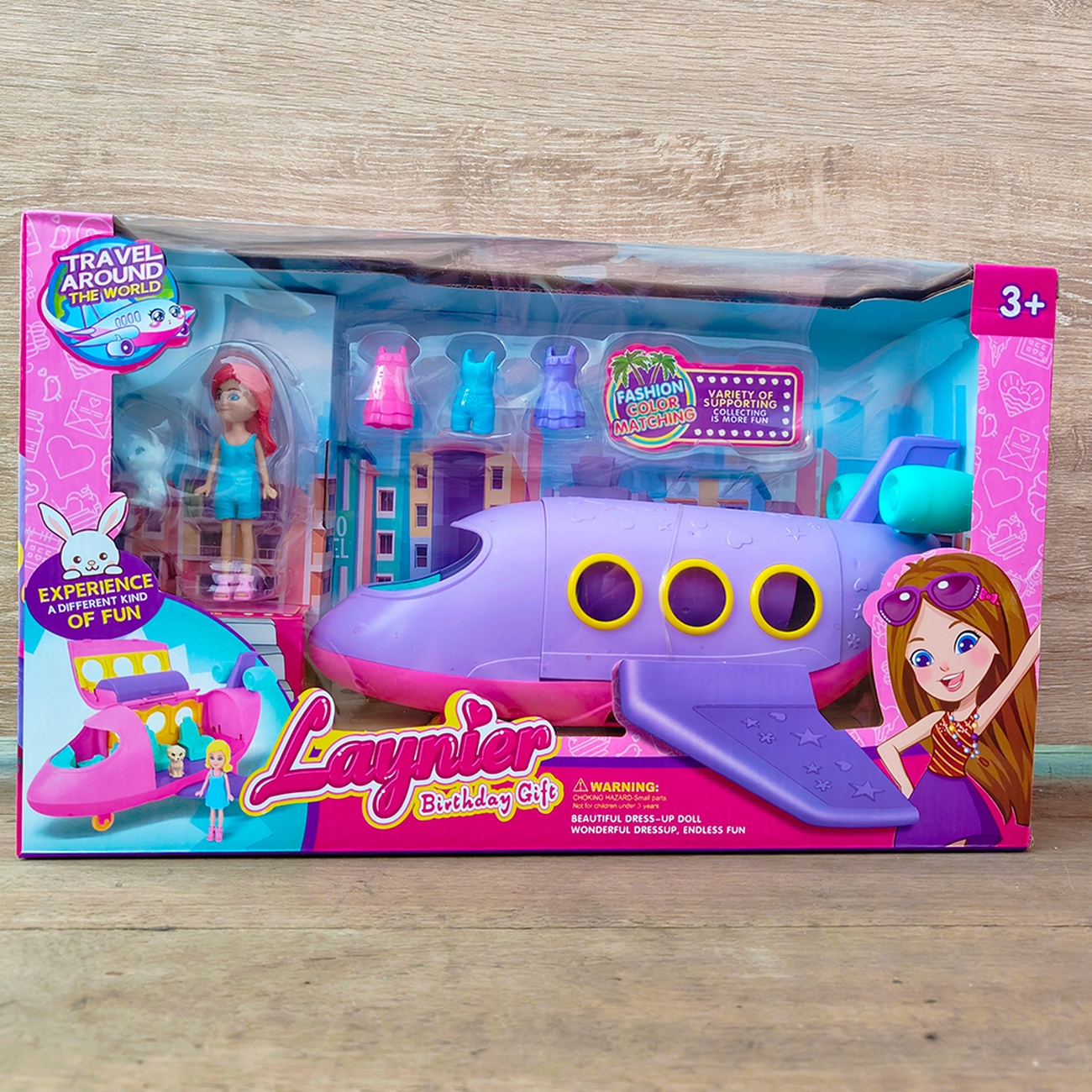 Avión Fashion Niñas Muñecas Accesorios