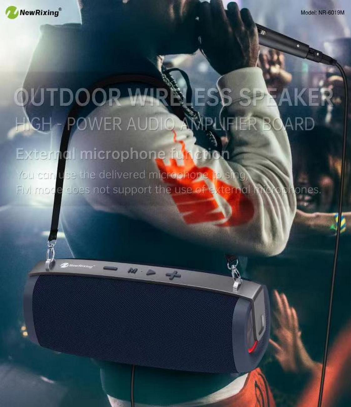 Bocina Parlante Mi Portable Nr-6019 - Imagen 2