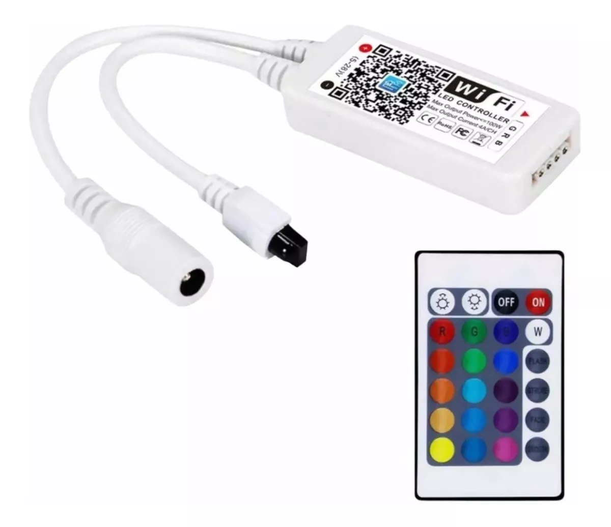 Controlador Rgb Wifi Alexa Para Cintas