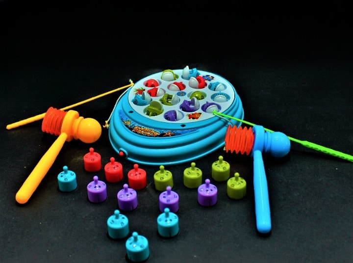 Juego 2 en 1 pesca magica y golpea al t - Imagen 2