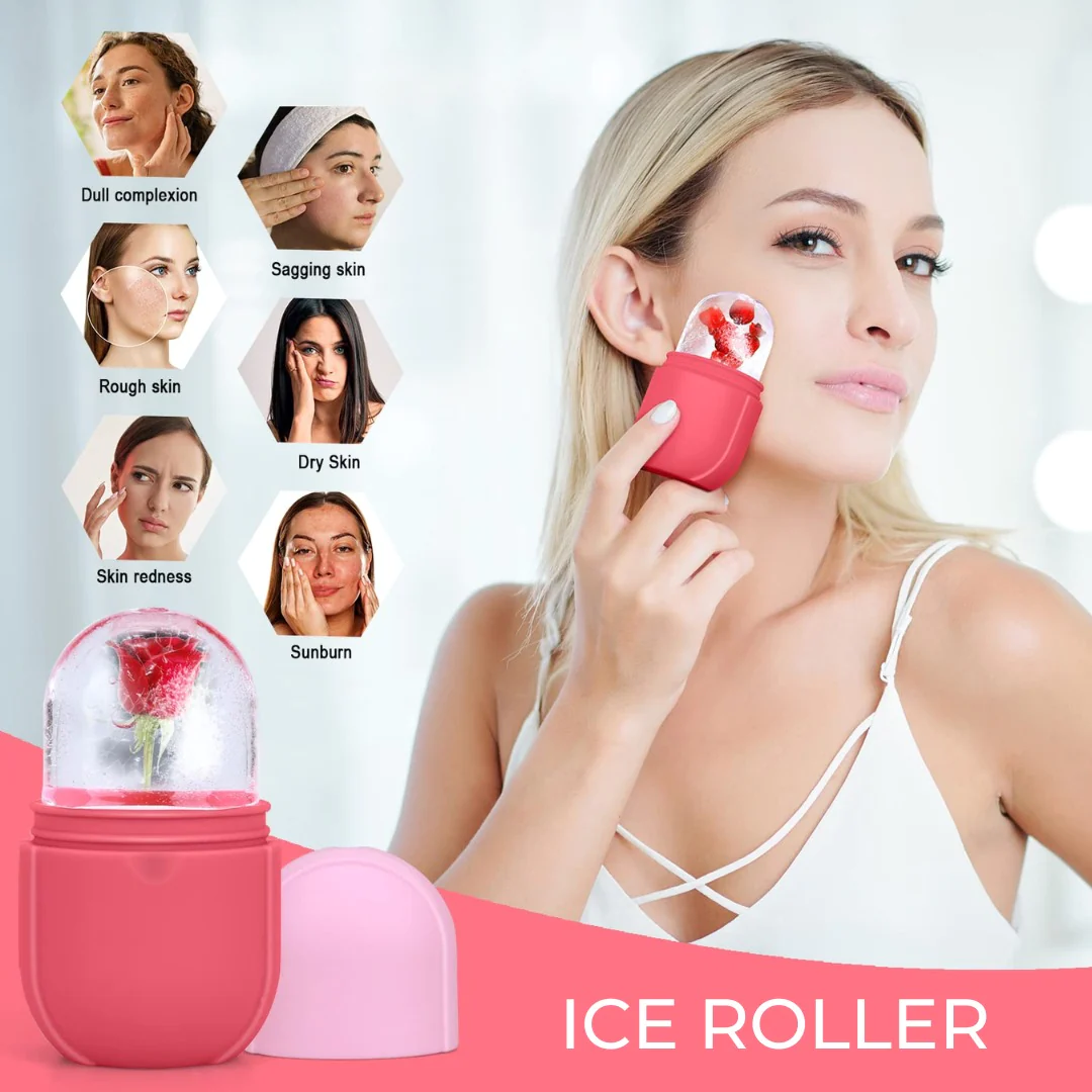 Masajeador facial ice roller