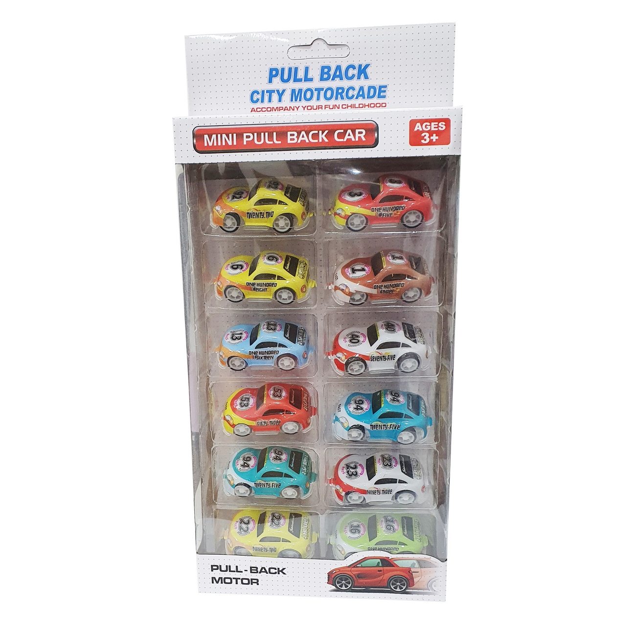 Carros De Carrera De Impulso Colección