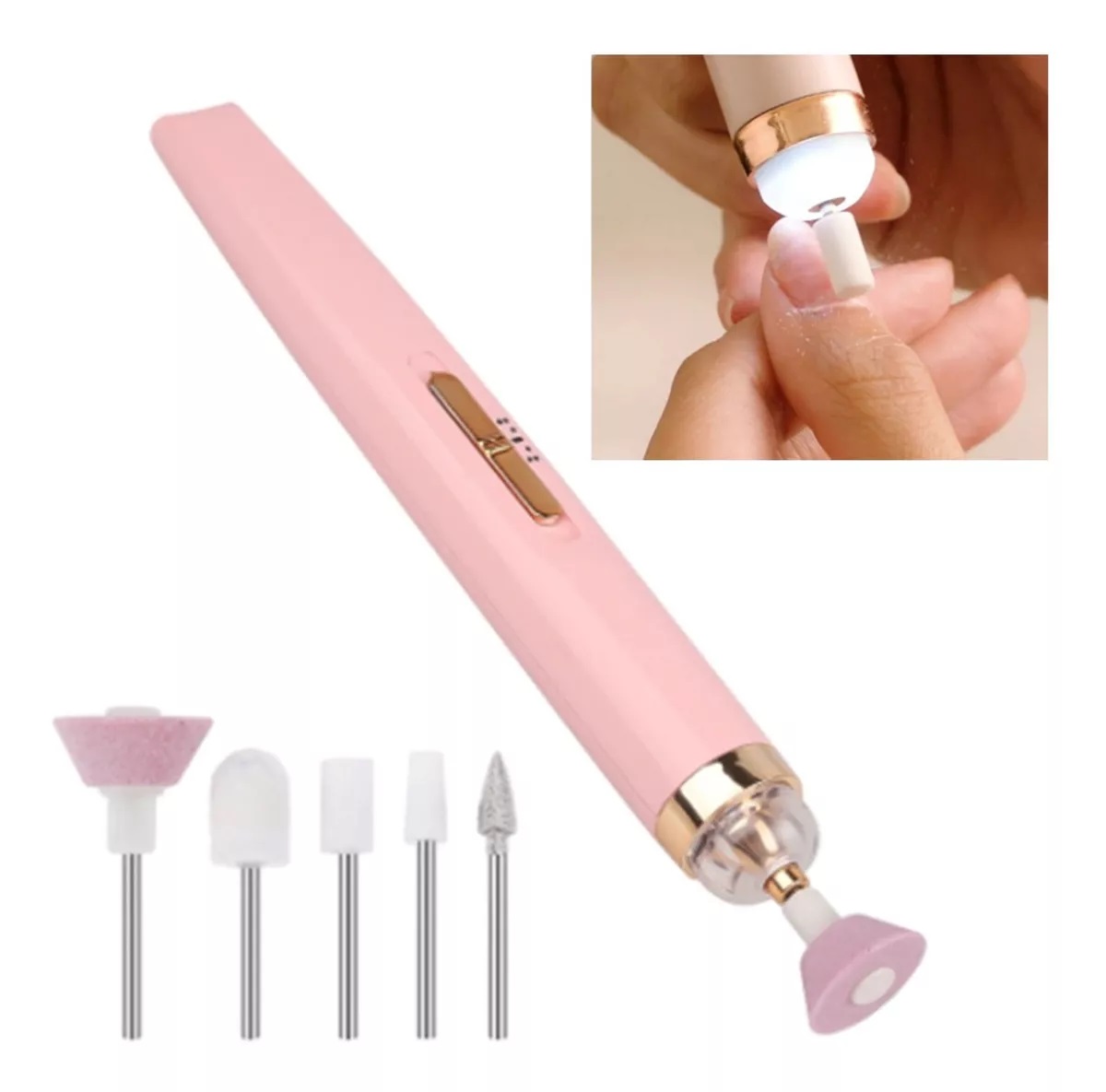 Kit Pulidor De Uñas Eléctrico Lima