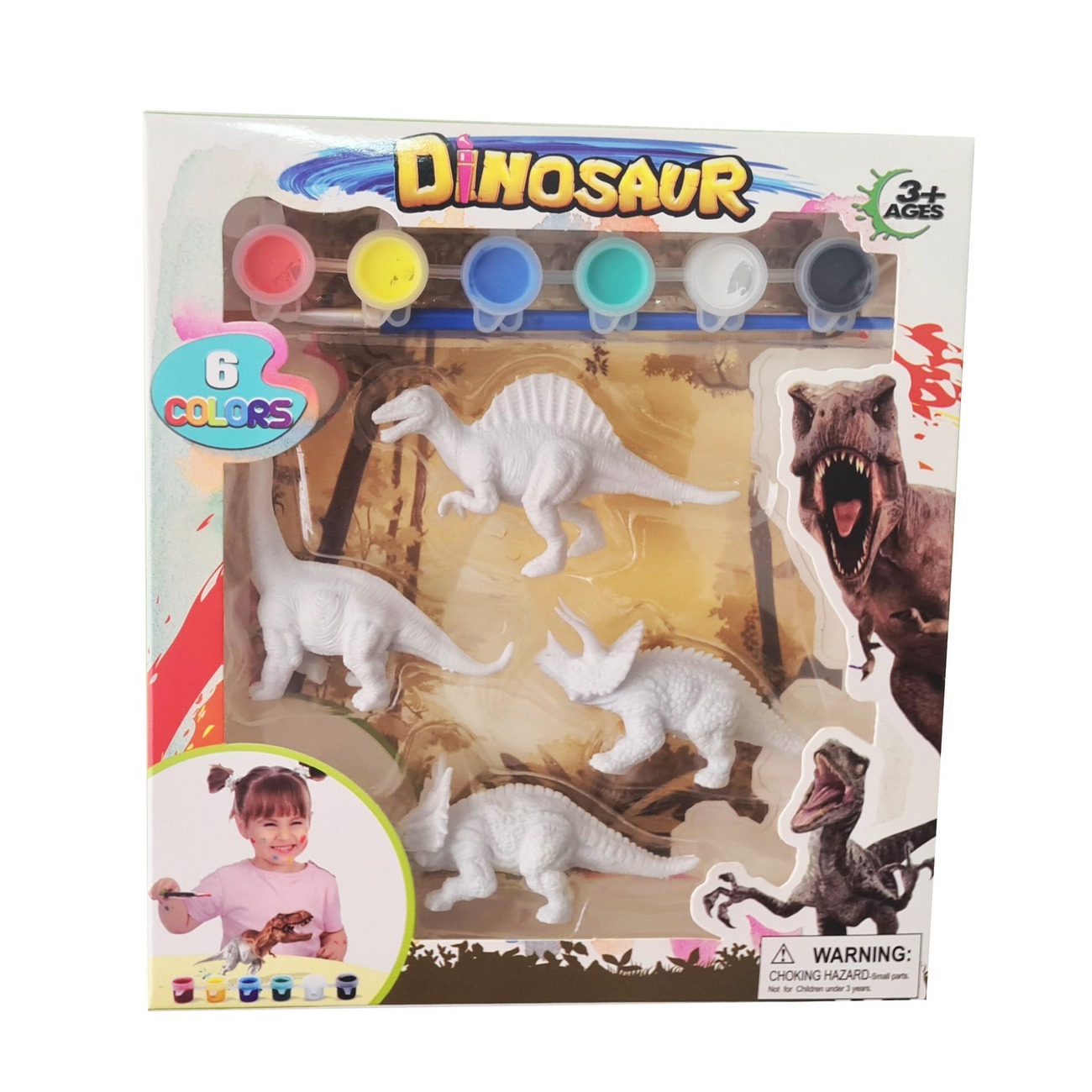 Juguete Dinosaurios Jurassic Pack X 4