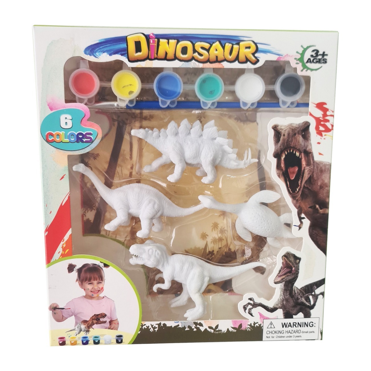 Juguete Dinosaurios Jurassic Pack X 4