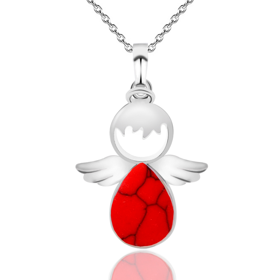 Collar Angel Cuarzo Jaspe