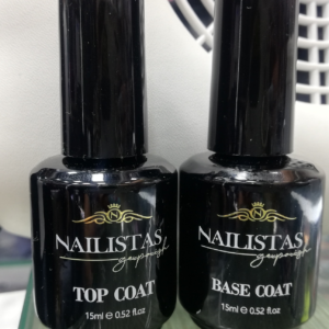 Base coat y top coat nailistas