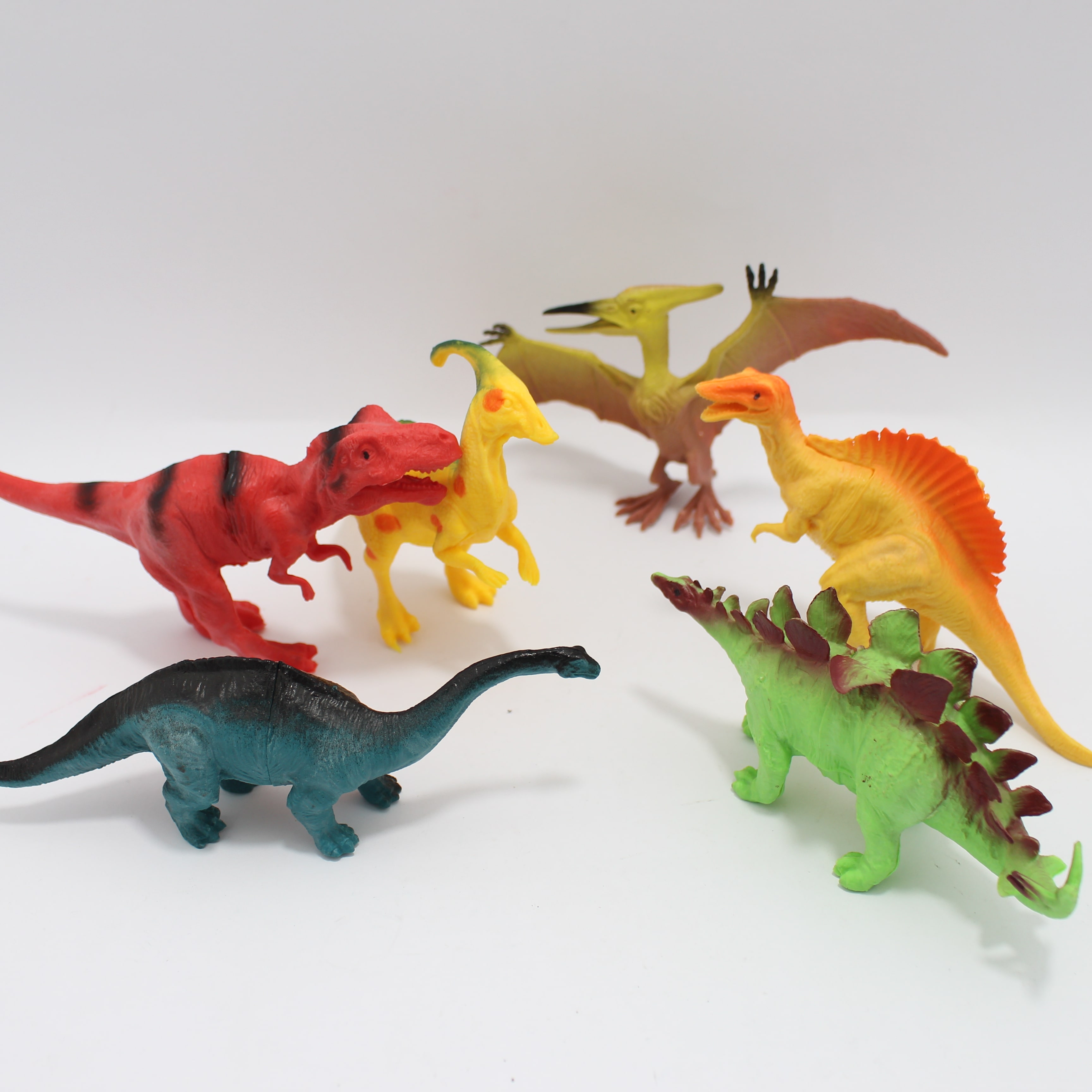 Set de Dinosaurios x 6 pcs