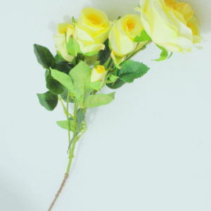 FLOR ARTIFICIAL COLOR AMARILLO
