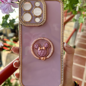 IPHONE 14 PRO MAX FUNDA LILA DIAMANTE
