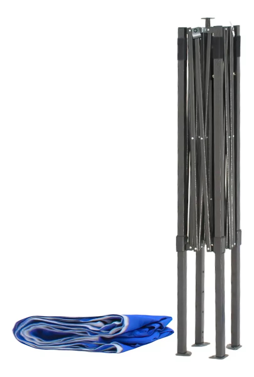 Carpa Toldo 3x3 Plegable Imperme. Azul