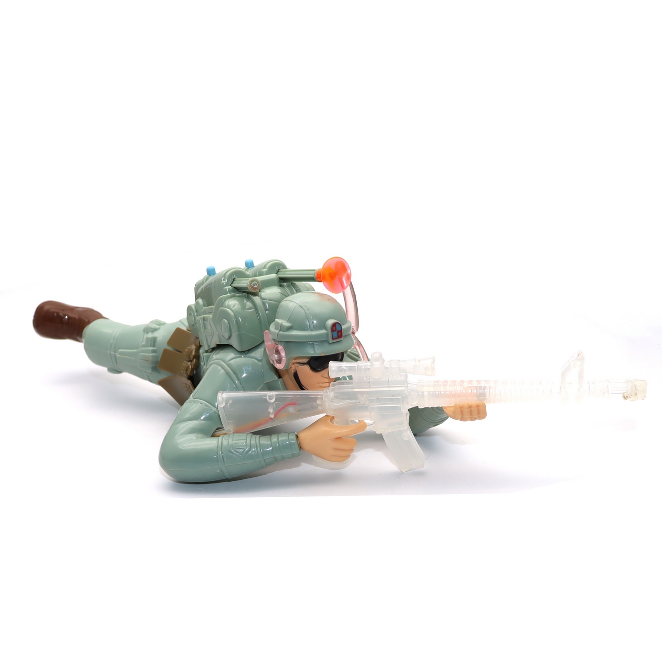 Soldado Militar Juguete Sonido Movimient - Imagen 2