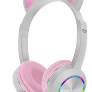 Audífonos Orejas Gato Bluetooth microfon