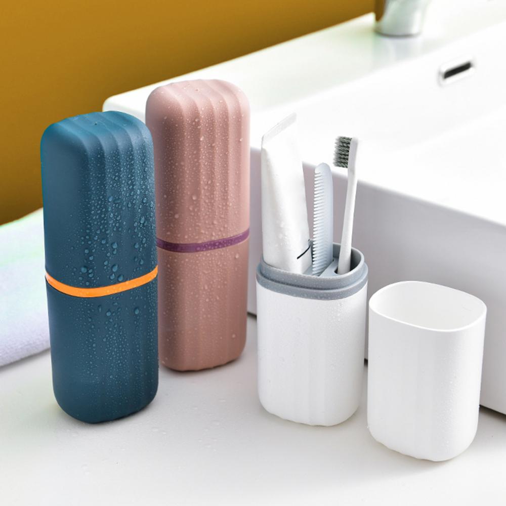 Estuche organizador cepillo baño hogar36