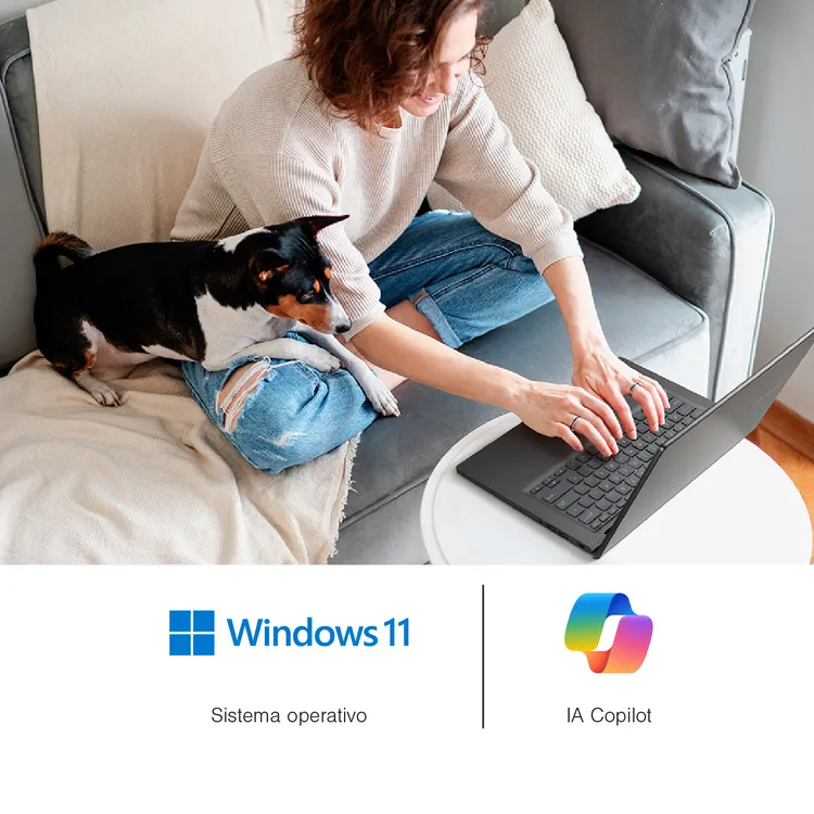 Computador Portátil ASUS Vivobook Go 15.6" Pulgadas E1504FA - AMD Ryzen 5 - RAM 16GB - Disco SSD 1 TB - Negro - Imagen 8