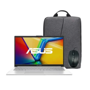 Computador Portátil ASUS Vivobook Go 15.6" Pulgadas E1504GA - Intel Core i3 - RAM 8GB - Disco SSD 512 GB SSD - Plateado