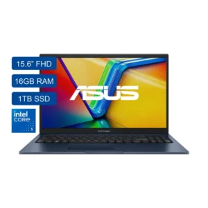 Computador Portatil ASUS Vivobook 15.6" Pulgadas X1504VA - Intel Core 5 - RAM 16GB - Disco SSD 1TB- Azul