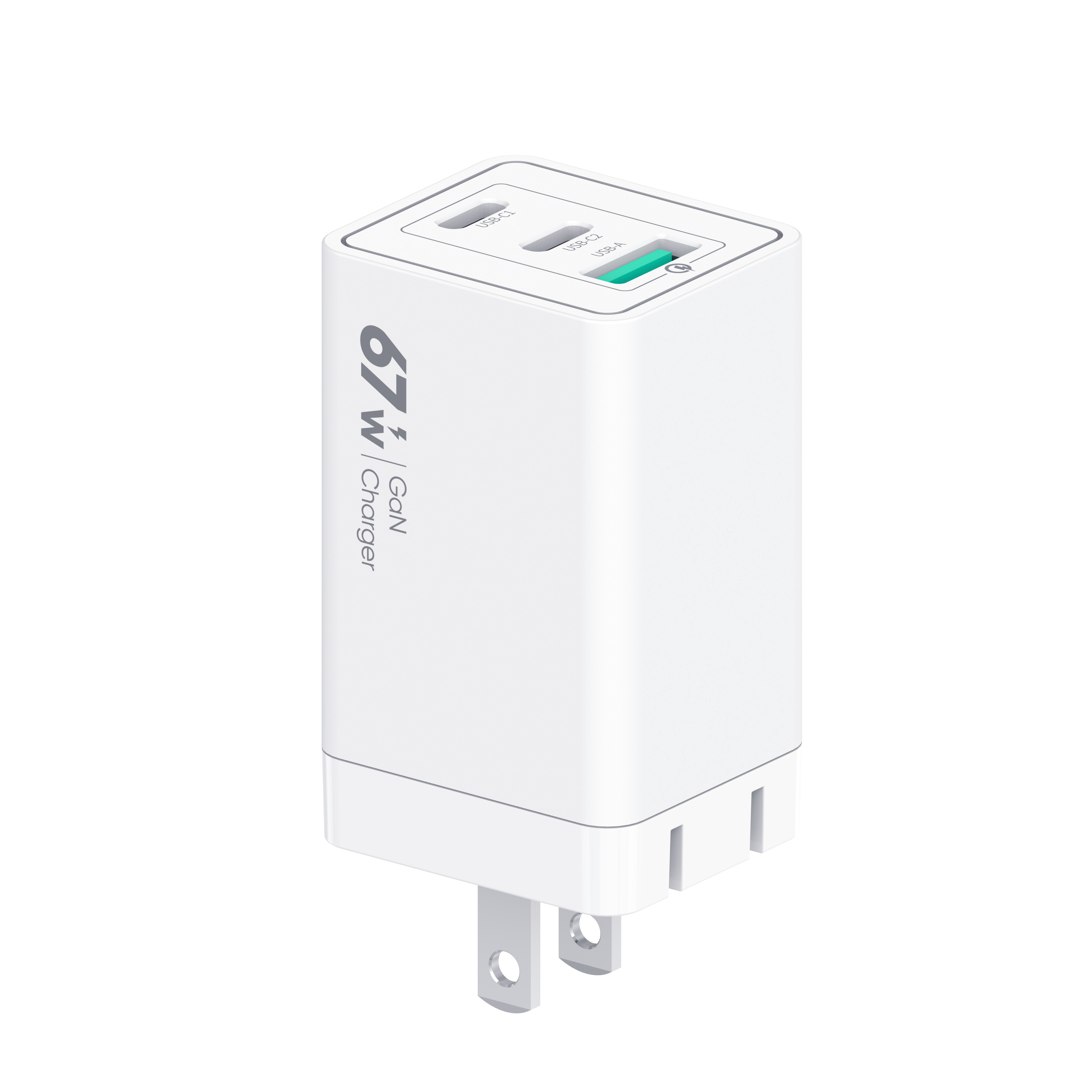 CARGADOR VIDVIE 67W GaN - Imagen 2