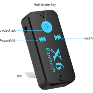 Bluetooth 5.0 Para Carro x6