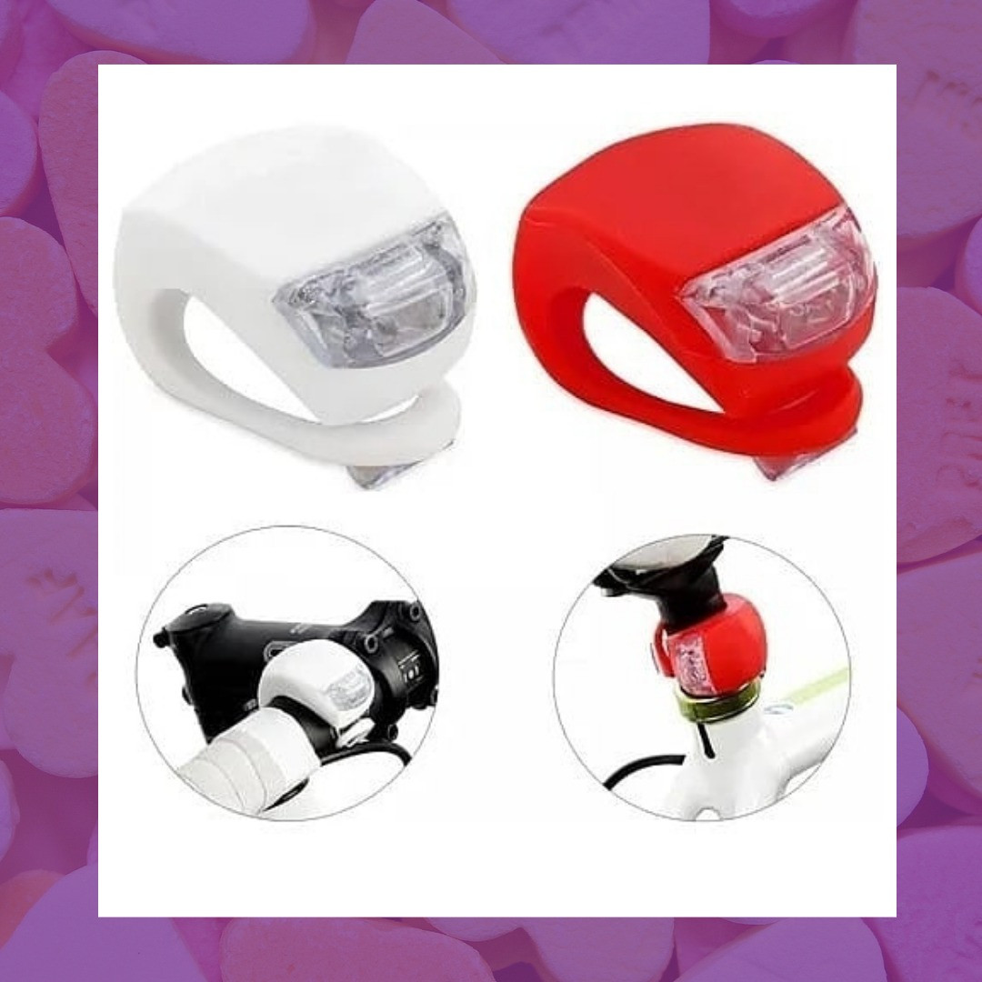 Luz Led Para Bicicleta Sapito 2 Unidades
