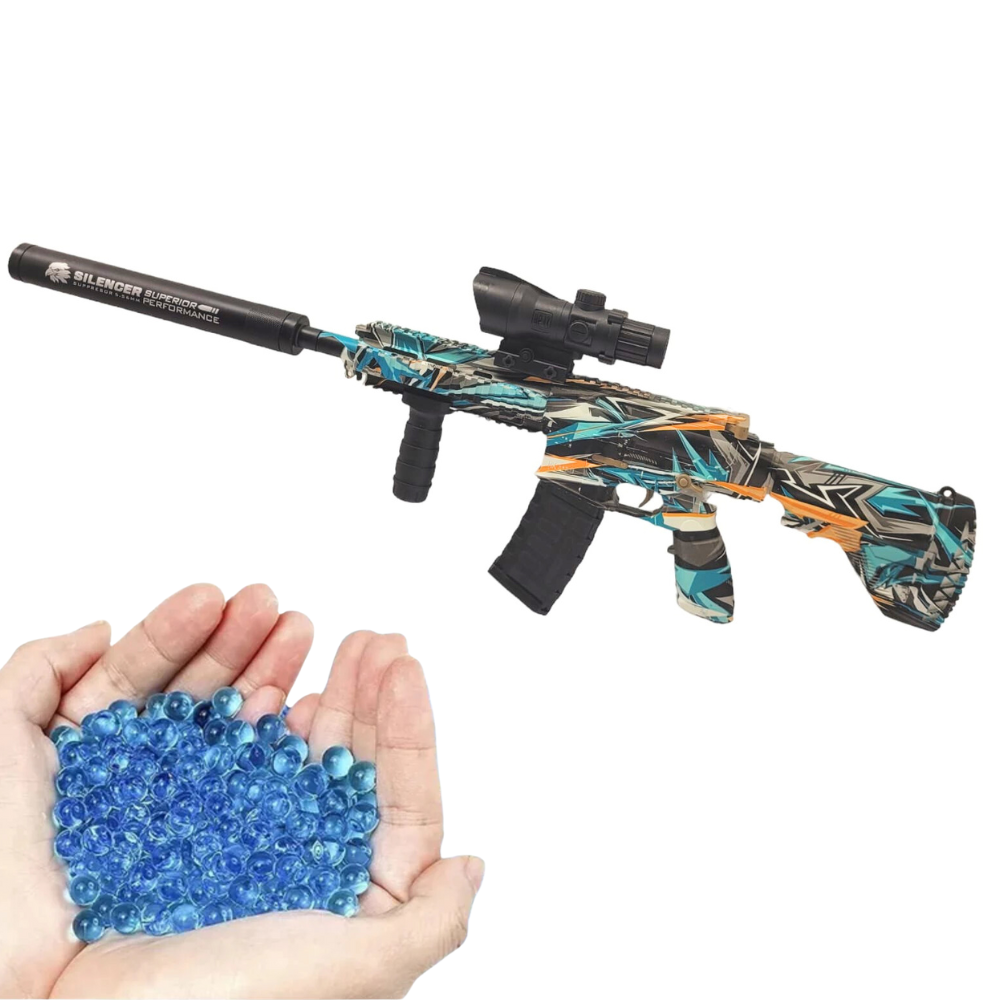 Pistola De Orbeez Tiro A Tiro Ráfaga