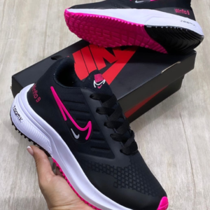 Nike Winflo 9 Negro Fucsia Dama