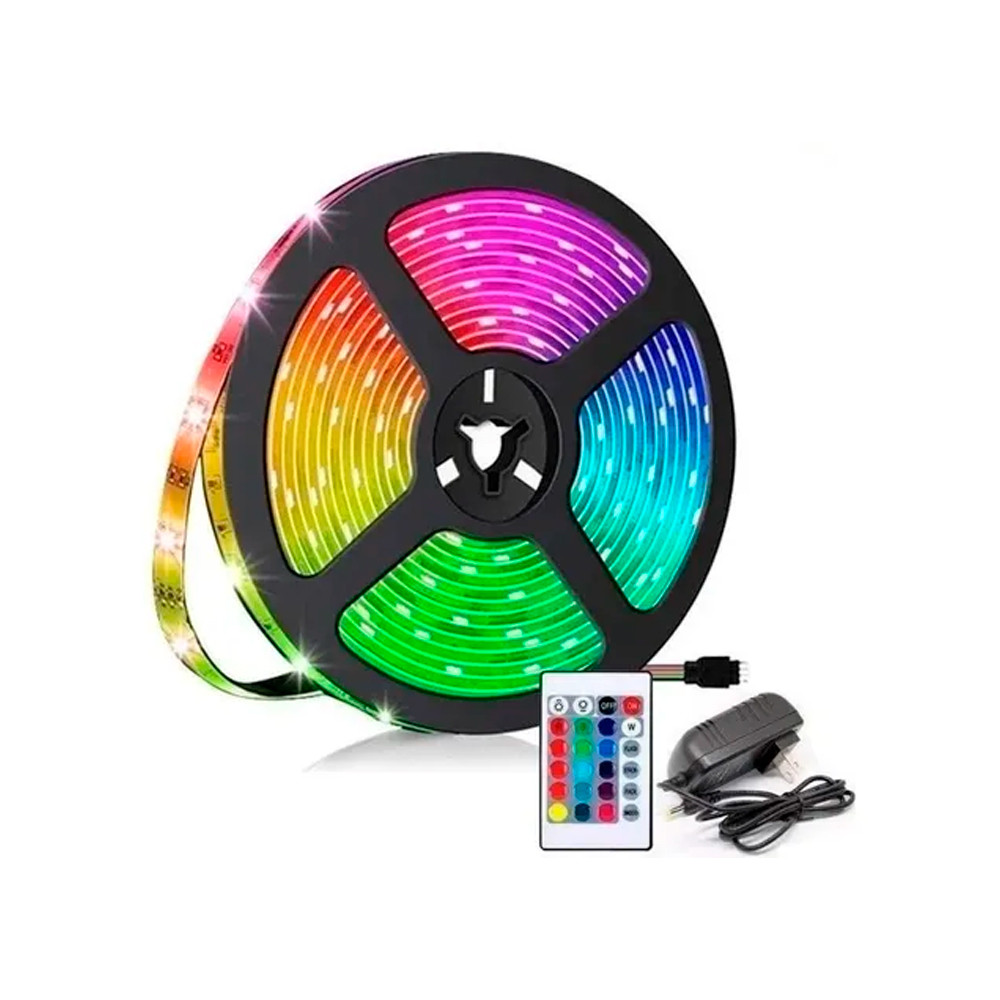 Cinta De Luz Led Multicolor Rgb 5 Metros - Imagen 2