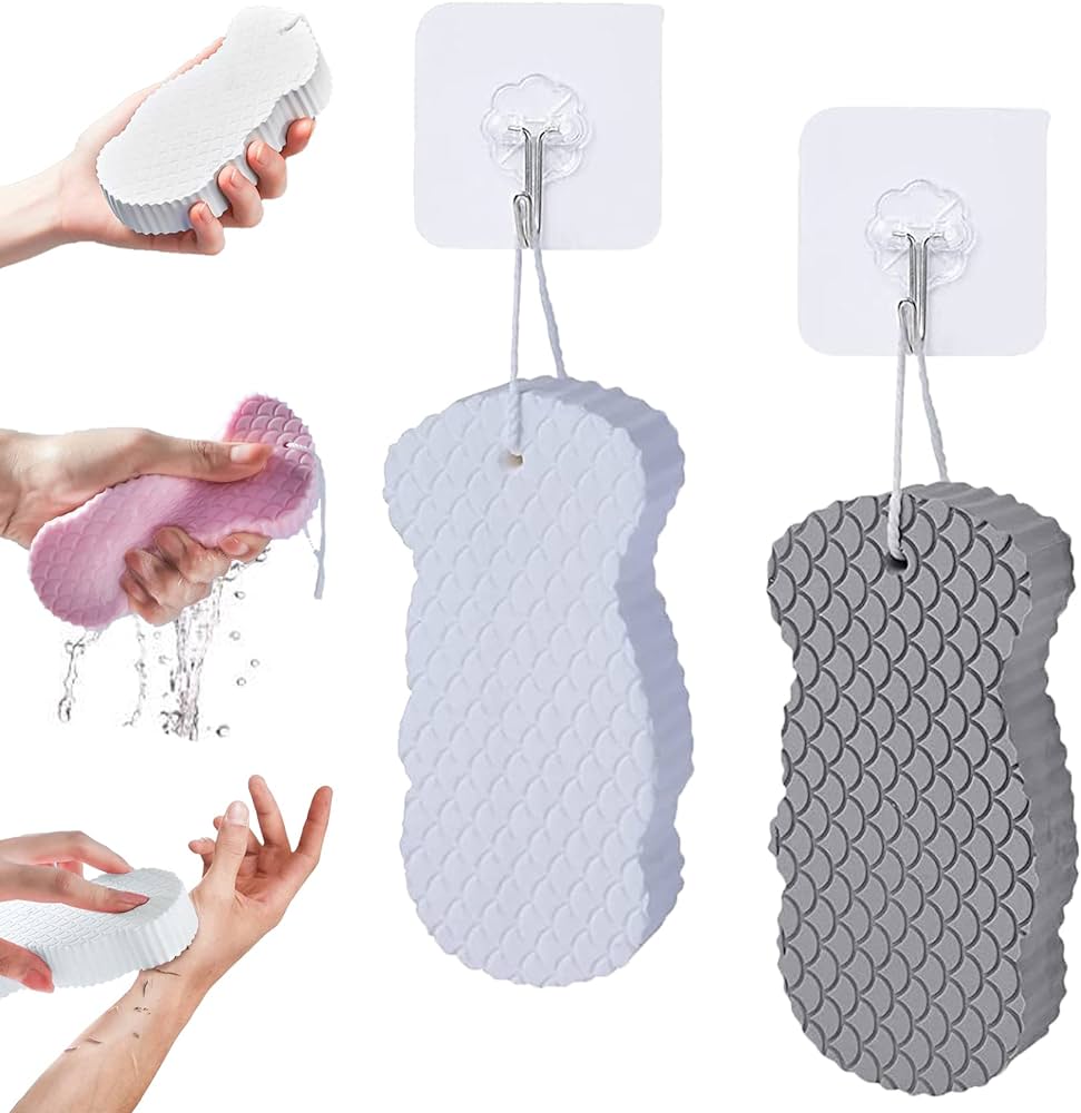 Esponja Exfoliante Suave Para El Cuerpo - Imagen 2