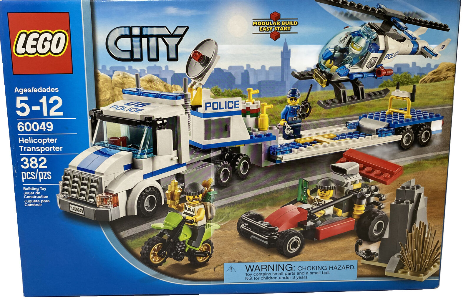 Lego Helicóptero De Transporte