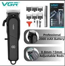Maquina De Peluqueria Vgr 118 Negra